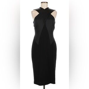 Ralph Lauren Collection Purple‎ Label (Runway Line) Silk Cocktail Dress Sz 8